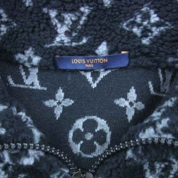 Louis Vuitton fleece Monogrammed Coat - Picture 5 of 6